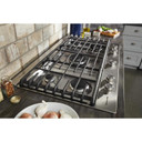 Kitchenaid® 36" Retractable Downdraft System, 600 CFM KXD4636YSS