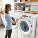 Amana® 7.4 cu. ft. Front Load Electric Dryer with Moisture Sensors YNED5800HW