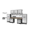 Gladiator® 8' (243.8 cm) Wide Adjustable Height Hardwood Workbench GAWB08HWEG