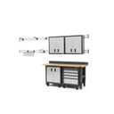 Gladiator® 6' (182.9 cm) Wide Adjustable Height Hardwood Workbench GAWB06HWEG