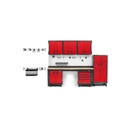 Gladiator® 6' (182.9 cm) Wide 9-Outlet Workbench Powerstrip GAAC68PSDG