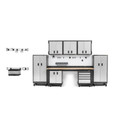 Gladiator® 6' (182.9 cm) Wide 9-Outlet Workbench Powerstrip GAAC68PSDG
