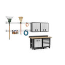 Gladiator® 6' (182.9 cm) Wide 9-Outlet Workbench Powerstrip GAAC68PSDG