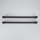 French Door Refrigerator Handle Kit, Black W10716733