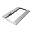 Built-In Low Profile Microwave Standard Trim Kit with Pocket Handle, Stainless Steel W11451313