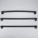 French Door Refrigerator Handle Kit, Black W10716730
