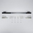 30" Wall Range Flush Installation Trim Kit, Black W10752688