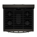 Whirlpool® 30-inch Smart Gas Range with Air Cooking Technology, Steam/Self Cleaning, Rapid Preheat 5.3 CuFt Capacity WFGS7530RV