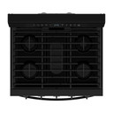 Whirlpool® 30-inch Smart Gas Range with Air Cooking Technology, Steam/Self Cleaning, Rapid Preheat 5.3 CuFt Capacity WFGS7530RB
