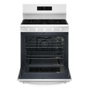 Whirlpool® 30-inch Gas Range with Air Fry and Air Baking, Self Cleaning, Rapid Preheat 5.0 CuFt Capacity WFGS5030RW