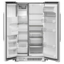 Maytag® 36-Inch Wide Side-by-Side Refrigerator - 25 Cu. Ft. MRSF4036PW