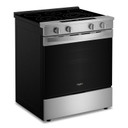 Whirlpool® 30-inch Smart Slide in Electric Range with Air Cooking Technology, No Preheat Air Fry, WipeClean™ Coating, Steam/Self Clean and High Speed Preheat YWSES7530RZ