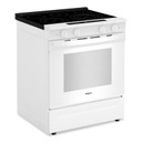 Whirlpool® 30-inch Smart Slide in Electric Range with Air Cooking Technology, No Preheat Air Fry, WipeClean™ Coating, Steam/Self Clean and High Speed Preheat YWSES7530RW