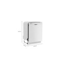 Amana® Dishwasher with Midnight Interior ADFS2524RW