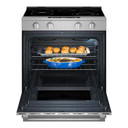 Maytag® 30-Inch Wide Slide-In Electric Range with Grill Mode and No Preheat Air Fry - 5.3 Cu. Ft. YMSES7030SZ
