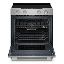 Kitchenaid® 5.3 Cu. Ft. Slide-in Electric Range with Two Even-Heat™ Hyper Elements and Convection Cooking Modes YKSES530SPS