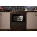 Kitchenaid® 5.0 Cu. Ft. Smart Slide-in Gas Range with Convection Cooking Modes and 2-in-1 Burner KSGS530SBE