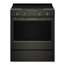 Kitchenaid® 5.3 Cu. Ft. Slide-in Electric Range with Two Even-Heat™ Hyper Elements and Convection Cooking Modes YKSES530SBE