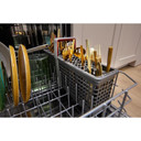 Kitchenaid® 360° Max Jets™ Third Rack Dishwasher with Advanced ProDry™ System and Ultra-bright LED Lighting, 44 dBA KDPS724SBE