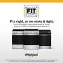 Whirlpool® 30-inch Gas Range with Air Cooking Technology WSGS5030SV