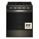Whirlpool® 30-inch Gas Range with Air Cooking Technology WSGS5030SV