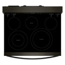 Whirlpool® 30-inch Electric Range with Air Cooking Technology YWFES5730SV