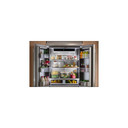 Kitchenaid® 20.8 Cu. Ft. 36" Built-In French Door Bottom Mount Refrigerator with Platinum Interior KBFN536SJP