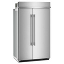 Kitchenaid® 30 Cu. Ft. 48" Built-In Side-by-Side Refrigerator with Platinum Interior KBSN748SPS Kitchenaid® 30 Cu. Ft. 48" Built-In Side-by-Side Refrigerator with Platinum Interior KBSN748SPS