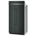 Kitchenaid® 25.5 Cu. Ft. 42" Built-In Side-by-Side Refrigerator with Platinum Interior KBSN742SJP Kitchenaid® 25.5 Cu. Ft. 42" Built-In Side-by-Side Refrigerator with Platinum Interior KBSN742SJP