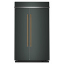 Kitchenaid® 30 Cu. Ft. 48" Built-In Side-by-Side Refrigerator with Platinum Interior KBSN748SJP