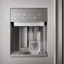 Kitchenaid® 25.1 Cu. Ft. 42" Built-In Side-by-Side Refrigerator features Exterior Water and Ice Dispenser with Measured Fill KBSD742SPS