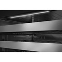 Kitchenaid® 24" Undercounter Wine Cellar with Full-Extension Metal-Front Racks KUWL324SSB