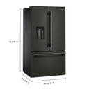 Kitchenaid® 30 cu. ft. French Door Refrigerator with Exterior Water and Ice KRFF436SBE