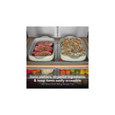 Kitchenaid® 30 cu. ft. French Door Refrigerator with Exterior Water and Ice KRFF436SBE