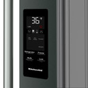 Kitchenaid® 29 cu. ft. French Door Refrigerator with Exterior Water and Ice and FreshChill™ Full-Width Refrigerated Drawer KRMF436SJP Kitchenaid® 29 cu. ft. French Door Refrigerator with Exterior Water and Ice and FreshChill™ Full-Width Refrigerated Drawer KRMF436SJP