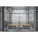 Kitchenaid® 29 cu. ft. French Door Refrigerator with Exterior Water and Ice and FreshChill™ Full-Width Refrigerated Drawer KRMF436SBE