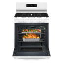 Whirlpool® 30-inch Gas Range with Air Cooking Technology and Steam Clean WFGS4530SW