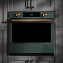 Kitchenaid® 30-inch Smart Electric Single Wall Oven with Assisted Cooking Modes - Juniper KOES730SJP