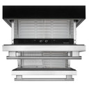 Kitchenaid® 24" Stainless Steel Undercounter Double-Drawer Refrigerator/Freezer KUCT524SSB