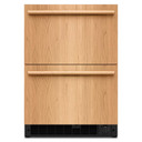 Kitchenaid® 24" Panel-Ready Undercounter Double-Drawer Refrigerator/Freezer KUCT524SPA Kitchenaid® 24" Panel-Ready Undercounter Double-Drawer Refrigerator/Freezer KUCT524SPA
