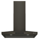 KitchenAid® 36-inch Wall-Mount, 4-Speed Canopy Hood KVWC736SBE KitchenAid® 36-inch Wall-Mount, 4-Speed Canopy Hood KVWC736SBE