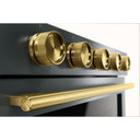 Brass Handle and Knob Hardware Accessory Kit for KitchenAid® Slide-In Convection Gas Range W11773968