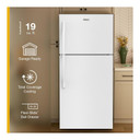 Whirlpool® 30-inch Wide Top Freezer Refrigerator with Total Coverage Cooling- 19 Cu. Ft. WRTX7419SW