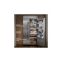 Kitchenaid® 25.5 Cu. Ft. 42" Built-In Panel-Ready Side-by-Side Refrigerator with Platinum Interior KBSN742TPA