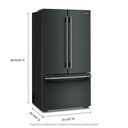 Kitchenaid® Counter-Depth French Door Refrigerator with Internal Water Dispenser KRFC336SJP