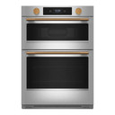 Kitchenaid® 30-inch Smart Electric Combo Wall Oven with Intelligent Cooking Camera - PrintShield™ Finish KOEC930SPS