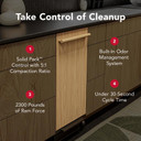 KitchenAid 15 in. Built-In Trash Compactor with Built-In Odor Management System KTTP515TPA