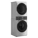 Whirlpool® Smart ENERGY STAR® Front Load Laundry Tower 5.2 cu. ft. Washer & 7.4 cu. ft. Electric Dryer with UV Clean Technology and FreshFlow™ Vent System YWEF5727TR