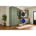 Whirlpool® Smart ENERGY STAR® Front Load Laundry Tower 5.2 cu. ft. Washer & 7.4 cu. ft. Electric Dryer with UV Clean Technology and FreshFlow™ Vent System YWEF5727TR