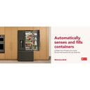 Kitchenaid® Counter-Depth French Door Refrigerator with Intelligent Auto Fill KRFC536SBE